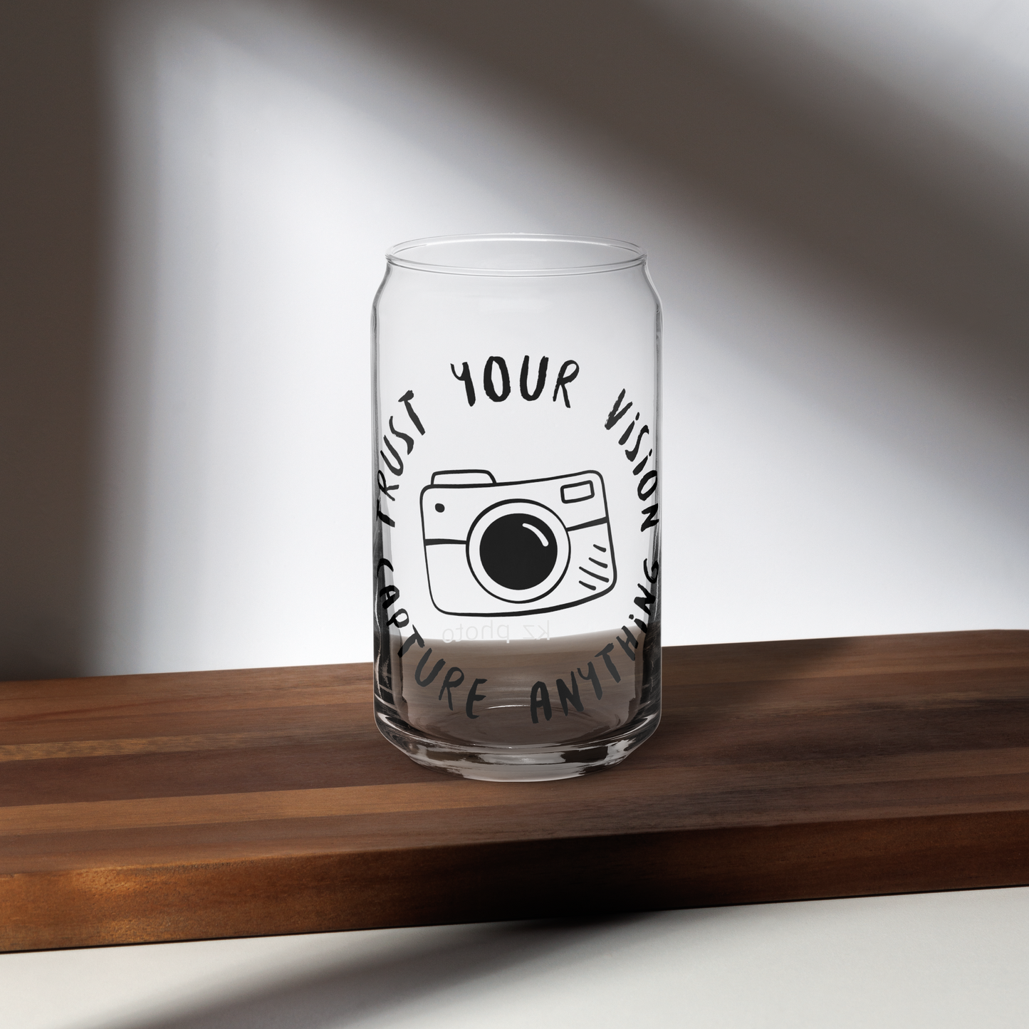 "Trust You Vision" Glass Cup