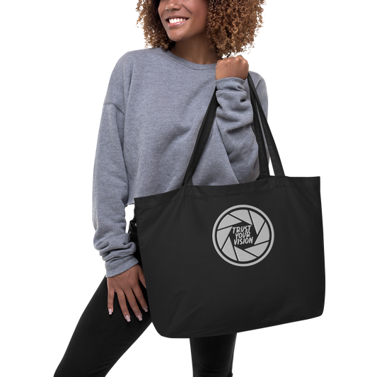 "Trust Your Vision" Large Tote Bag